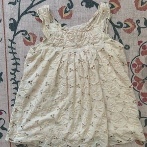 Vivienne Tam eyelet tank top